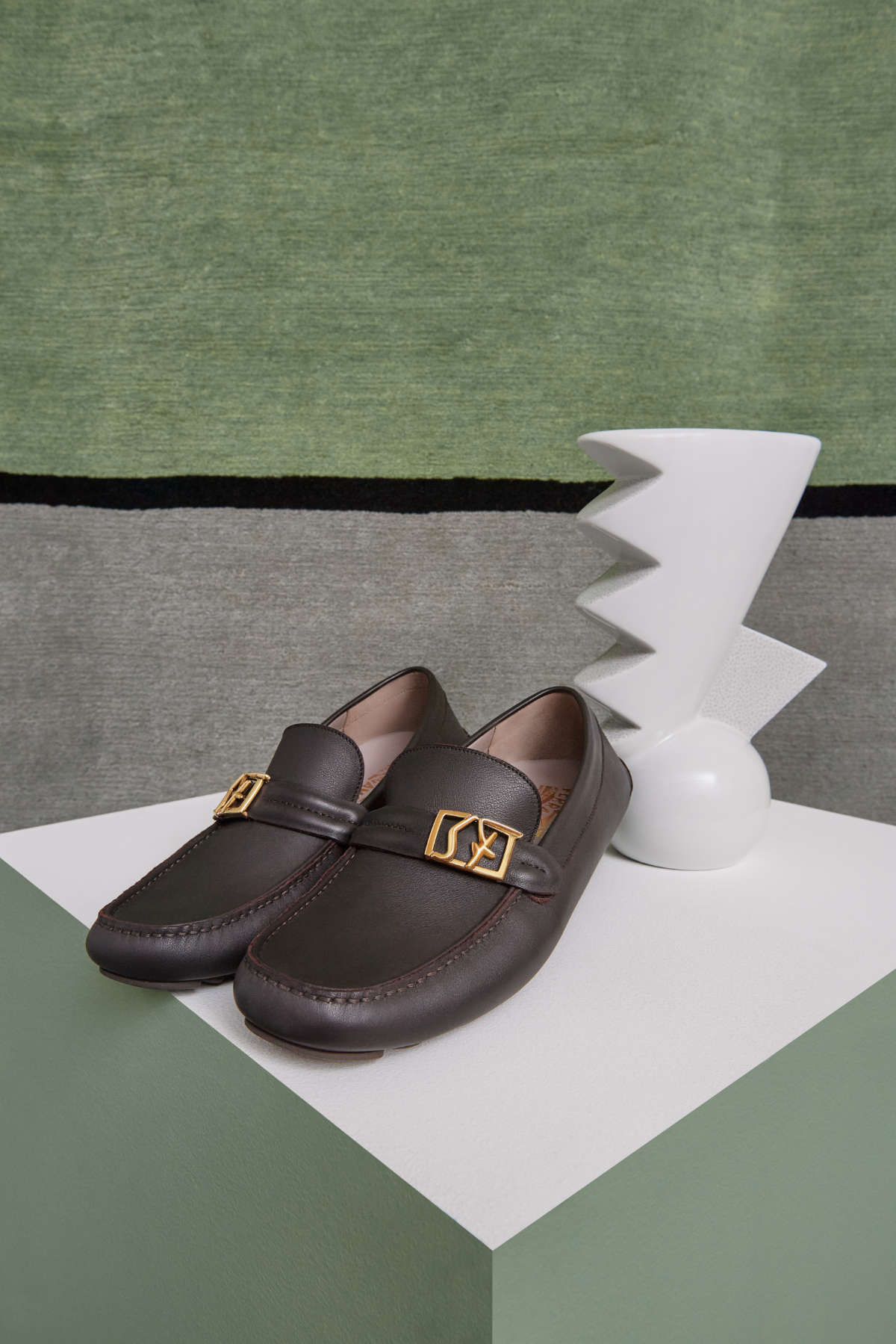 Louis Vuitton Black Leather Oxford Slip On Loafers price in Dubai