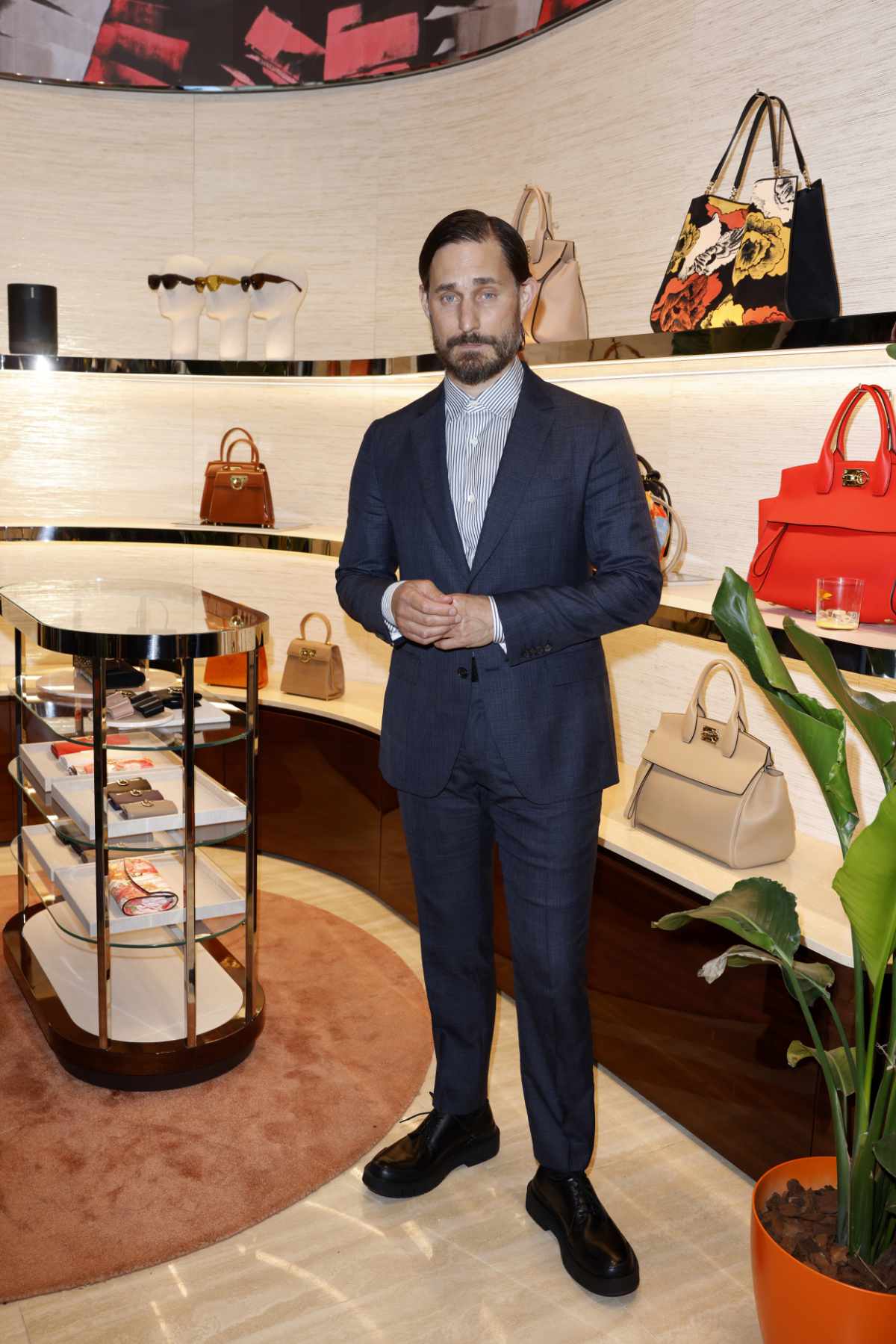 Salvatore Ferragamo Unveiled Its Renovated Store In Frankfurt, Germany