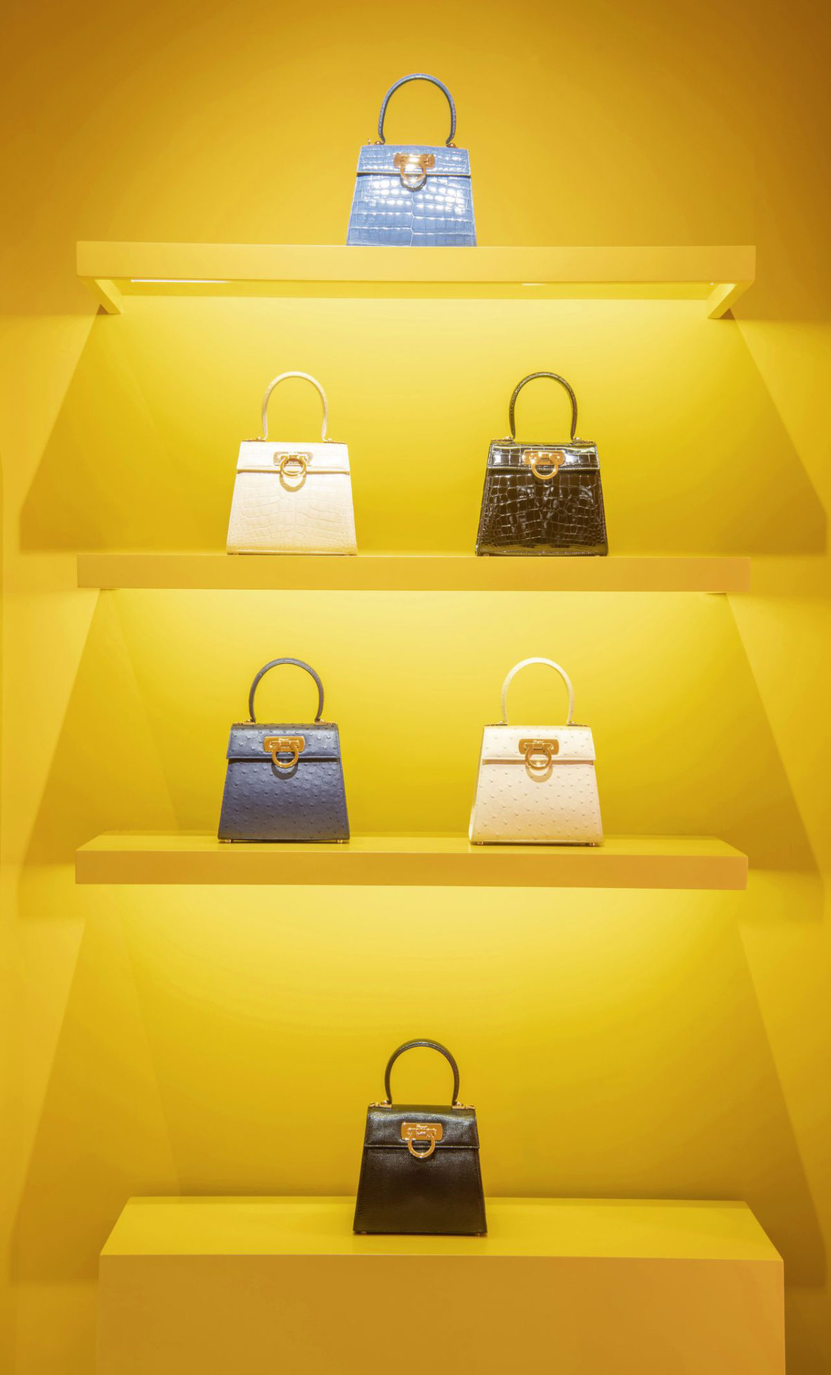 Salvatore Ferragamo Unveiled A New Pop-up Store At SOGO Zhongxiao In Taipei, Taiwan