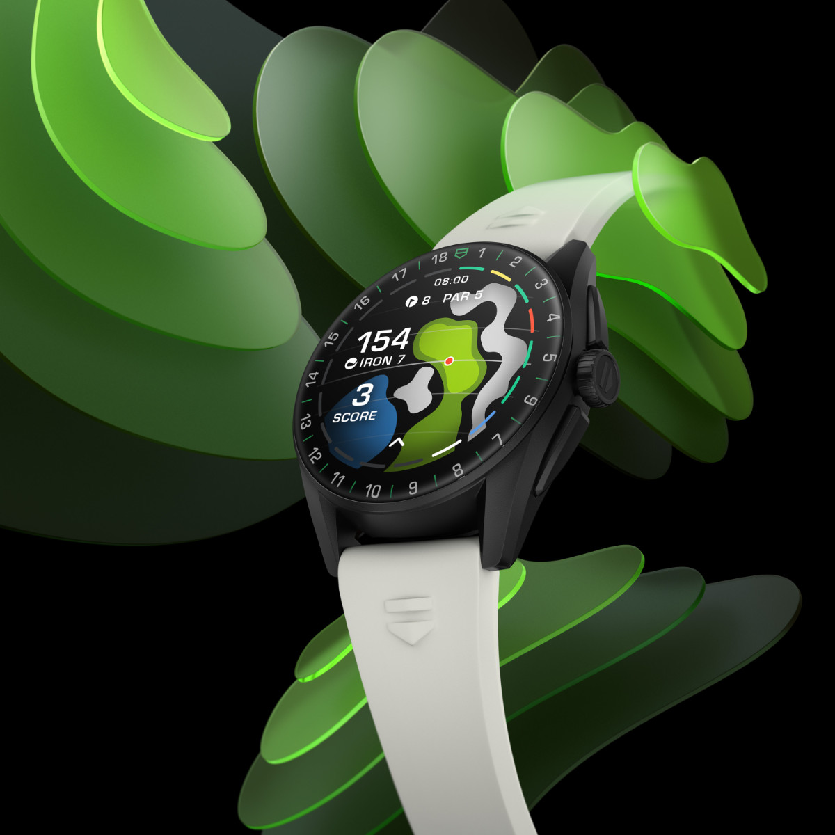 Tag Heuer Unveiled The New Tag Heuer Connected Calibre E4 42 MM Golf Edition