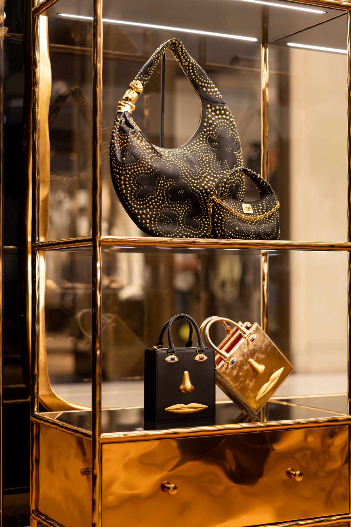 Schiaparelli Unveils Golden Pop-Up At Dubai Mall