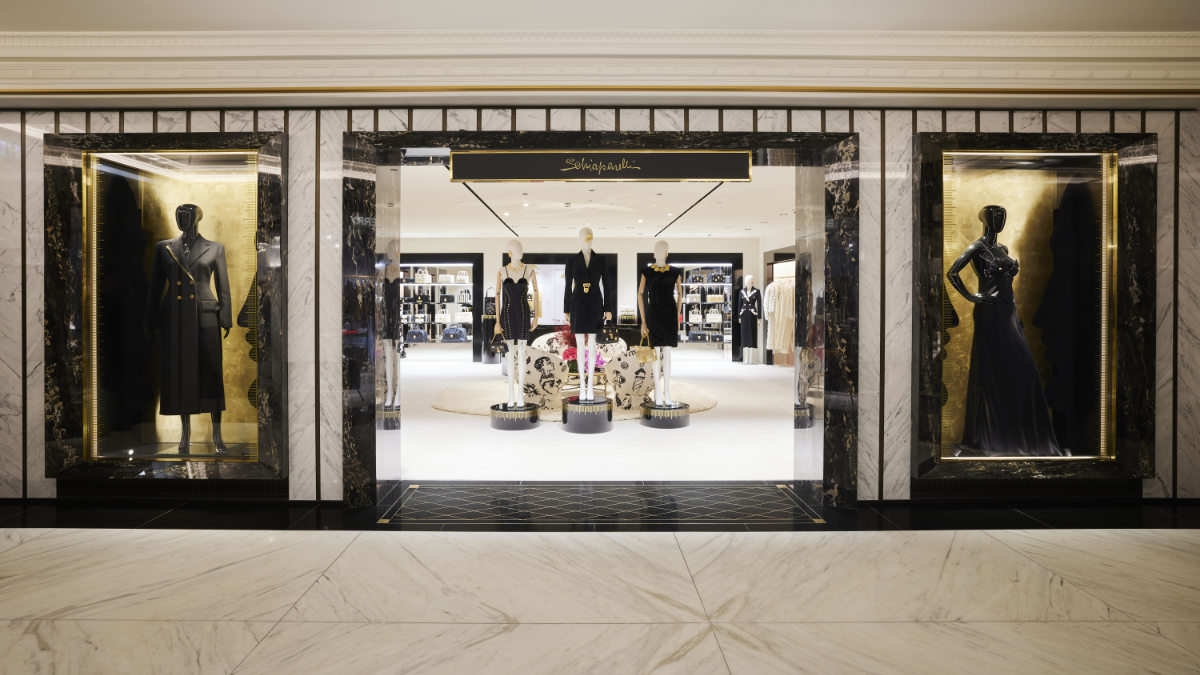 Schiaparelli Celebrated Exclusive Boutique Opening At Harrods