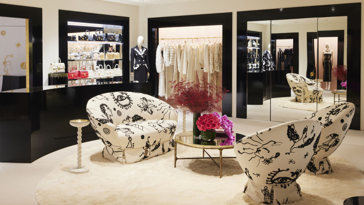 Schiaparelli Celebrated Exclusive Boutique Opening At Harrods