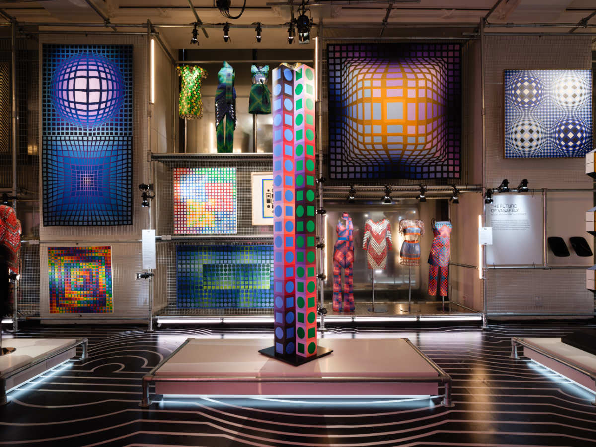 Selfridges Explores The Vasarely Universe In Partnership With The Fondation Vasarely And Paco Rabann