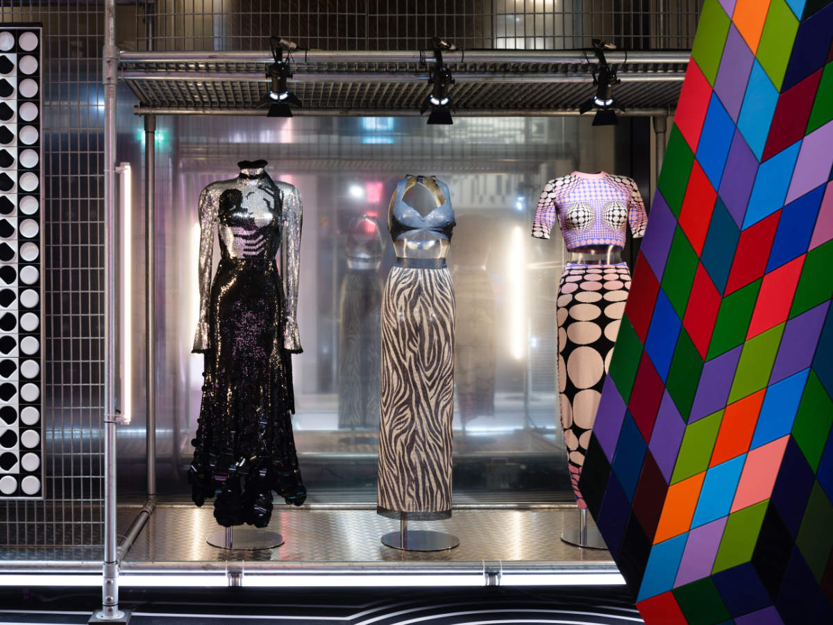 Paco Rabanne Selfridges Explores The Vasarely Universe In