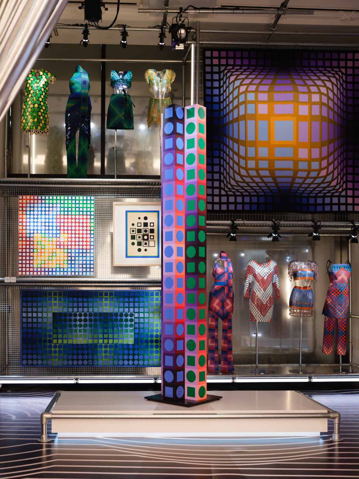 Selfridges Explores The Vasarely Universe In Partnership With The Fondation Vasarely And Paco Rabann