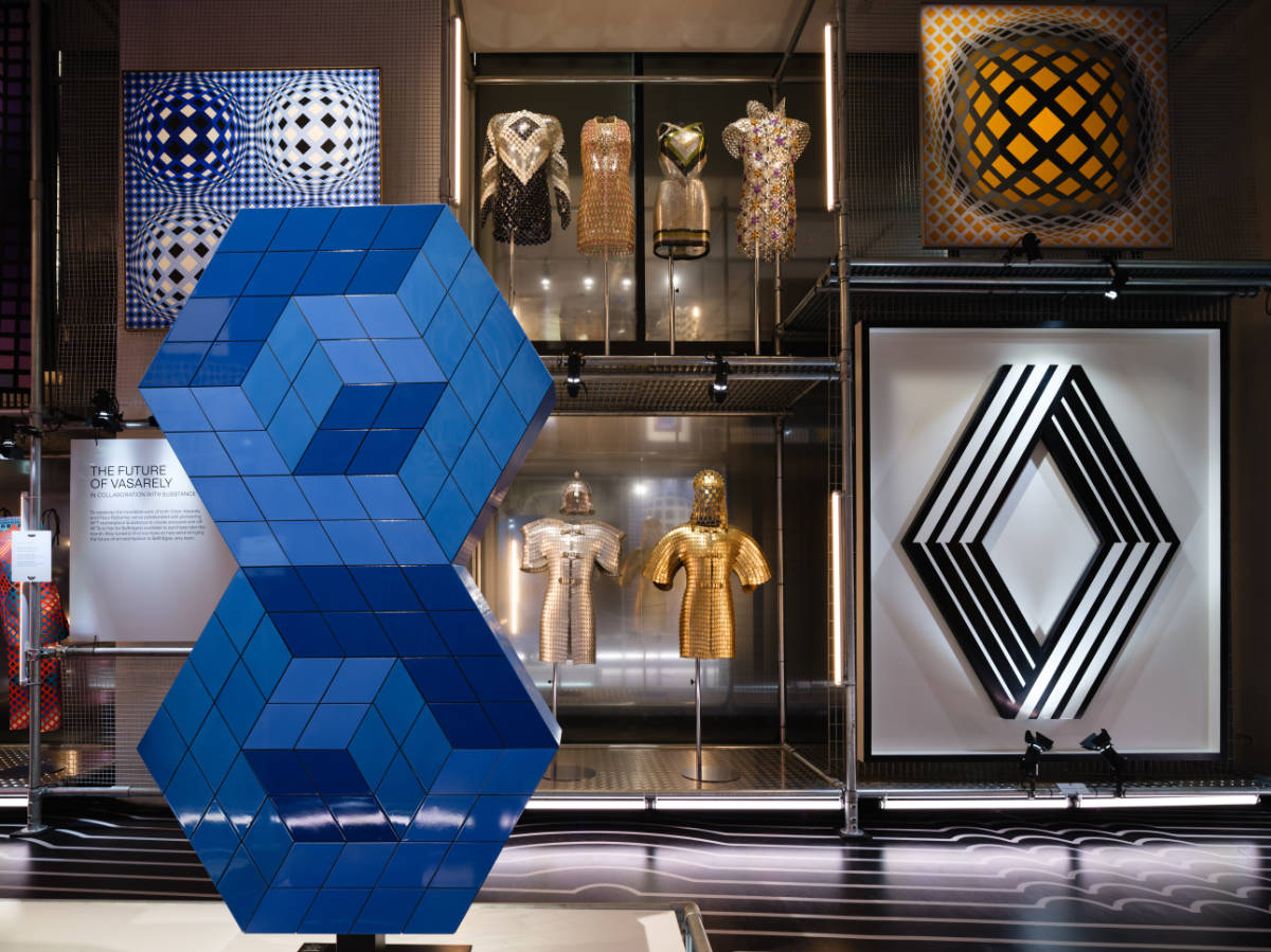 Selfridges Explores The Vasarely Universe In Partnership With The Fondation Vasarely And Paco Rabann