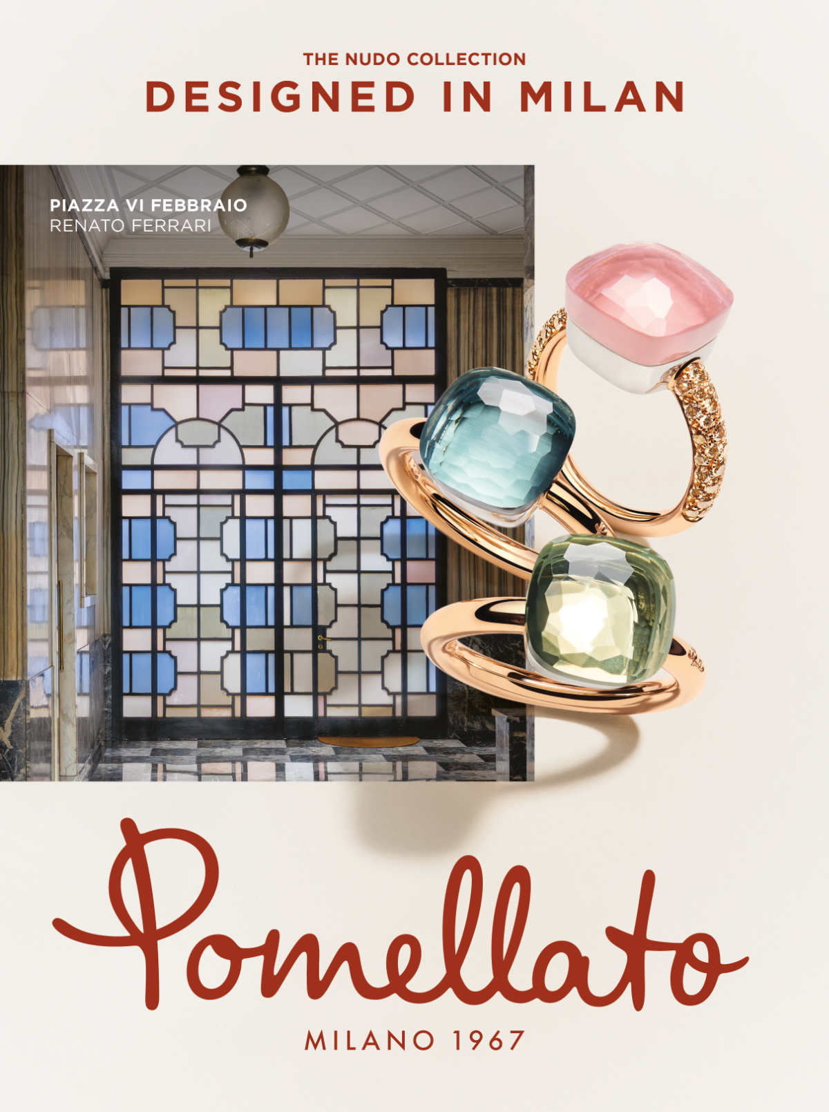 Pomellato Unveiled Its New Global Advertising Campaign Celebrating Milan’s Creative Genius