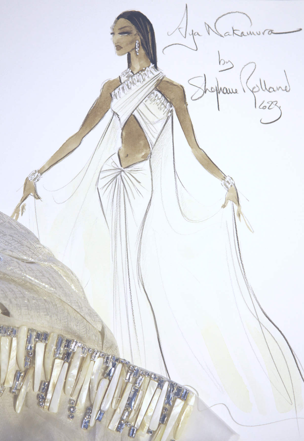 Aya Nakamura Wears Stéphane Rolland Haute Couture Creation For Her 2023 Tour
