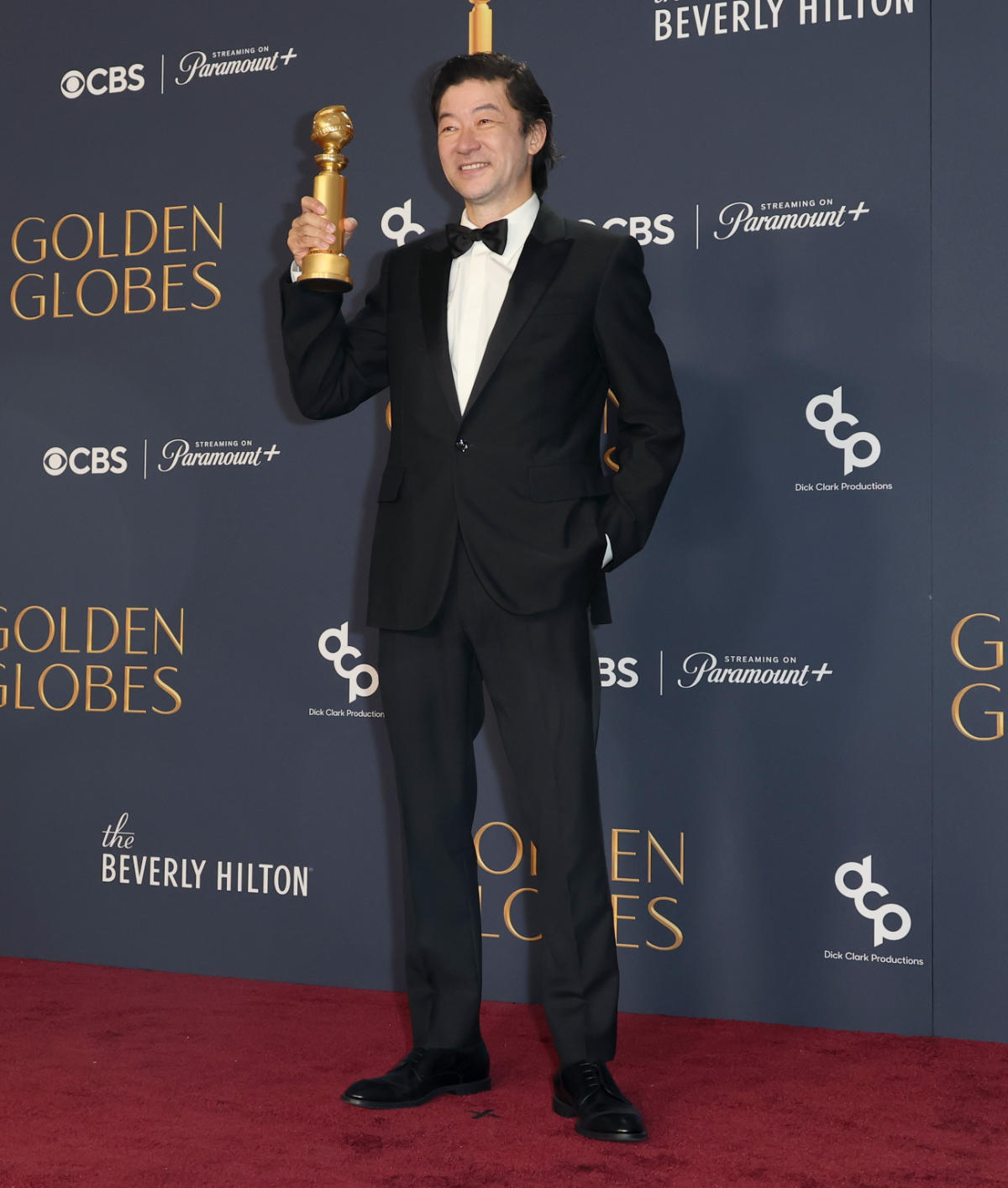 Tadanobu Asano In Louis Vuitton At The 82nd Golden Globe Awards