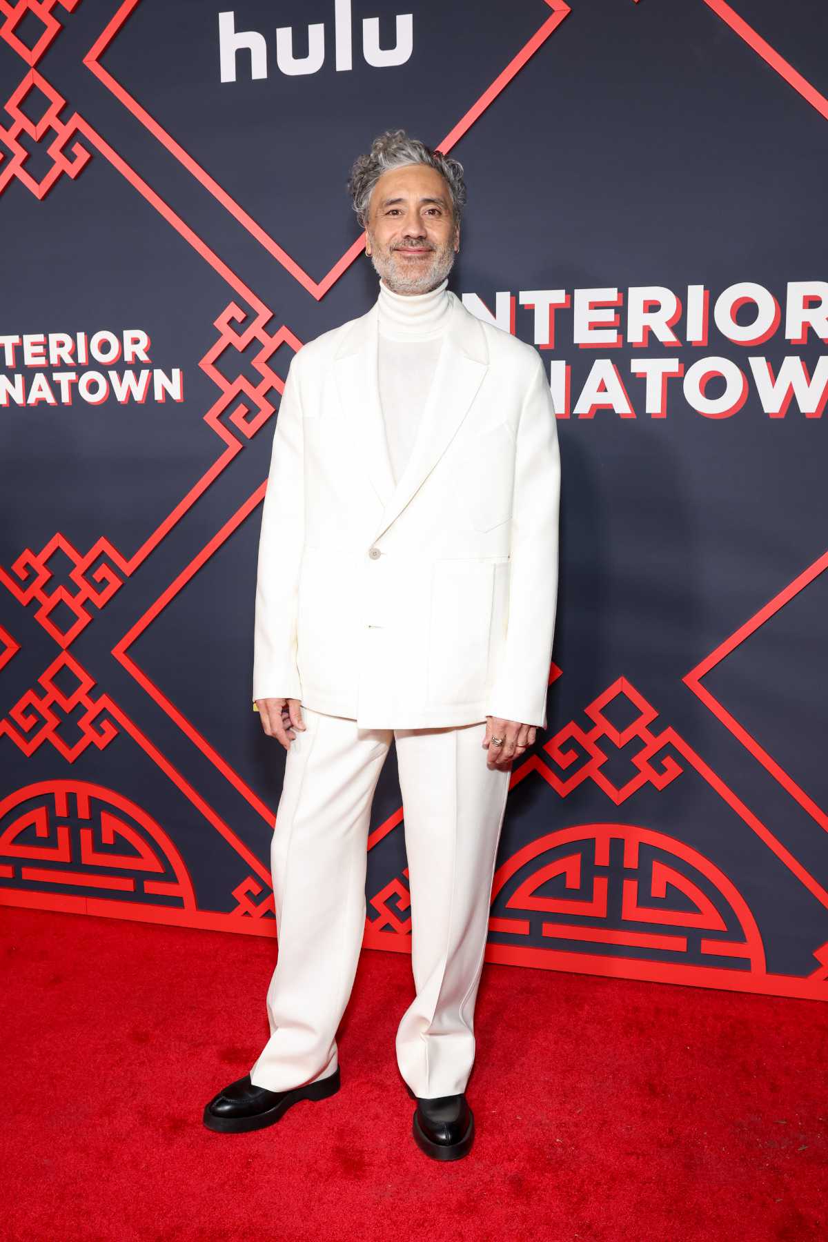 Taika Waititi In Zegna At The “Interior Chinatown” Los Angeles Premiere