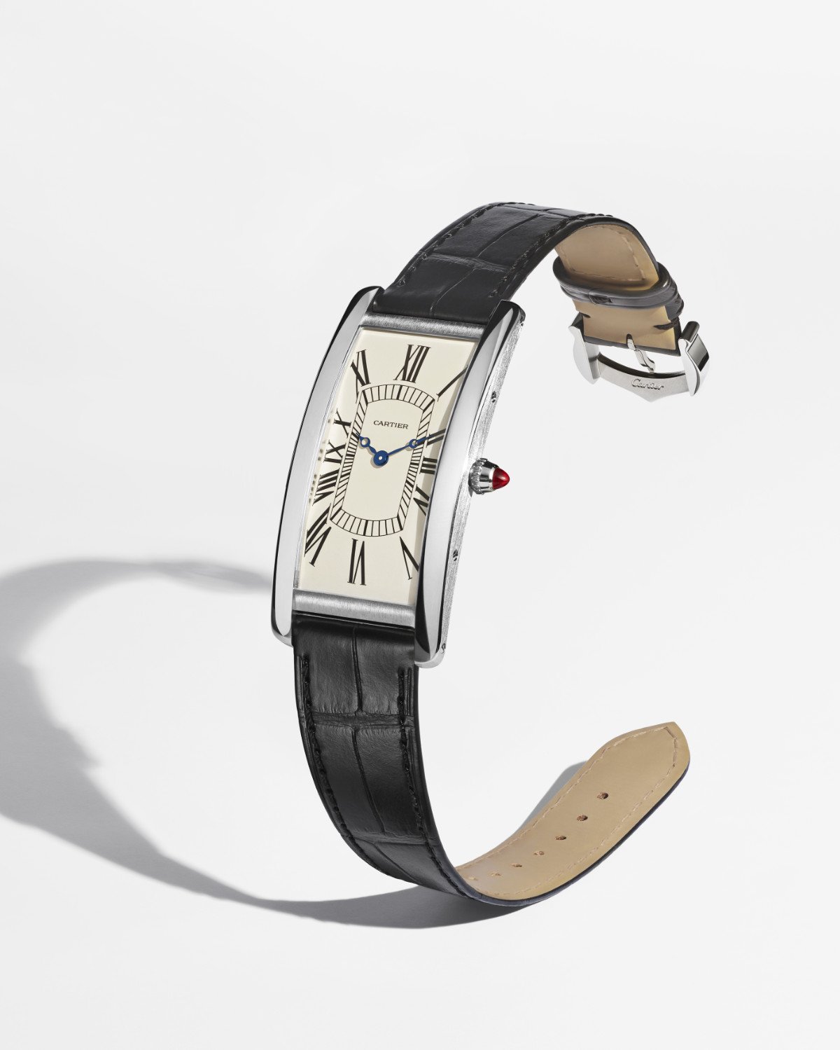 Les Reeditions De Cartier - The Tank Cintrée Watch