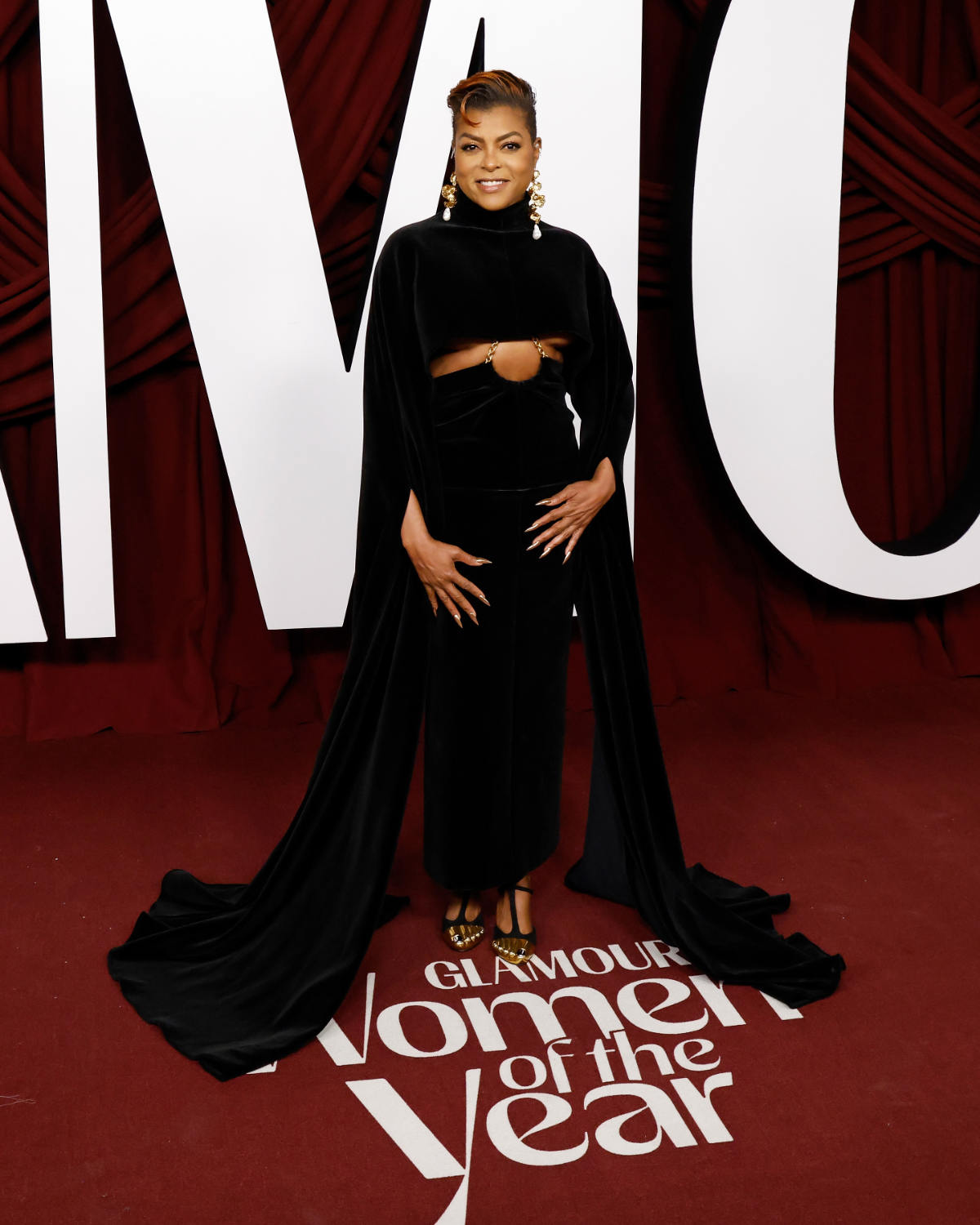 Taraji P. Henson In Schiaparelli At The 2024 Glamour Women Of The Year Awards