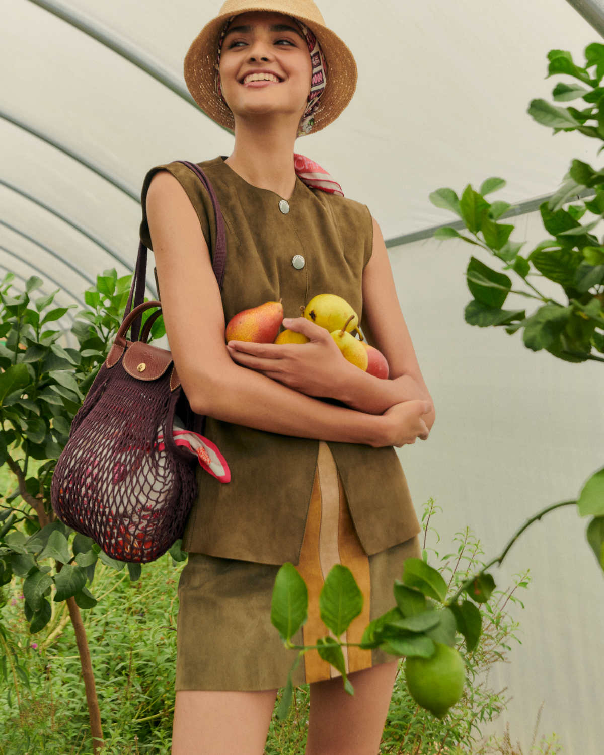 Longchamp Presents Its New Summer 2025 Ready-To-Wear Collection “Live Green!”