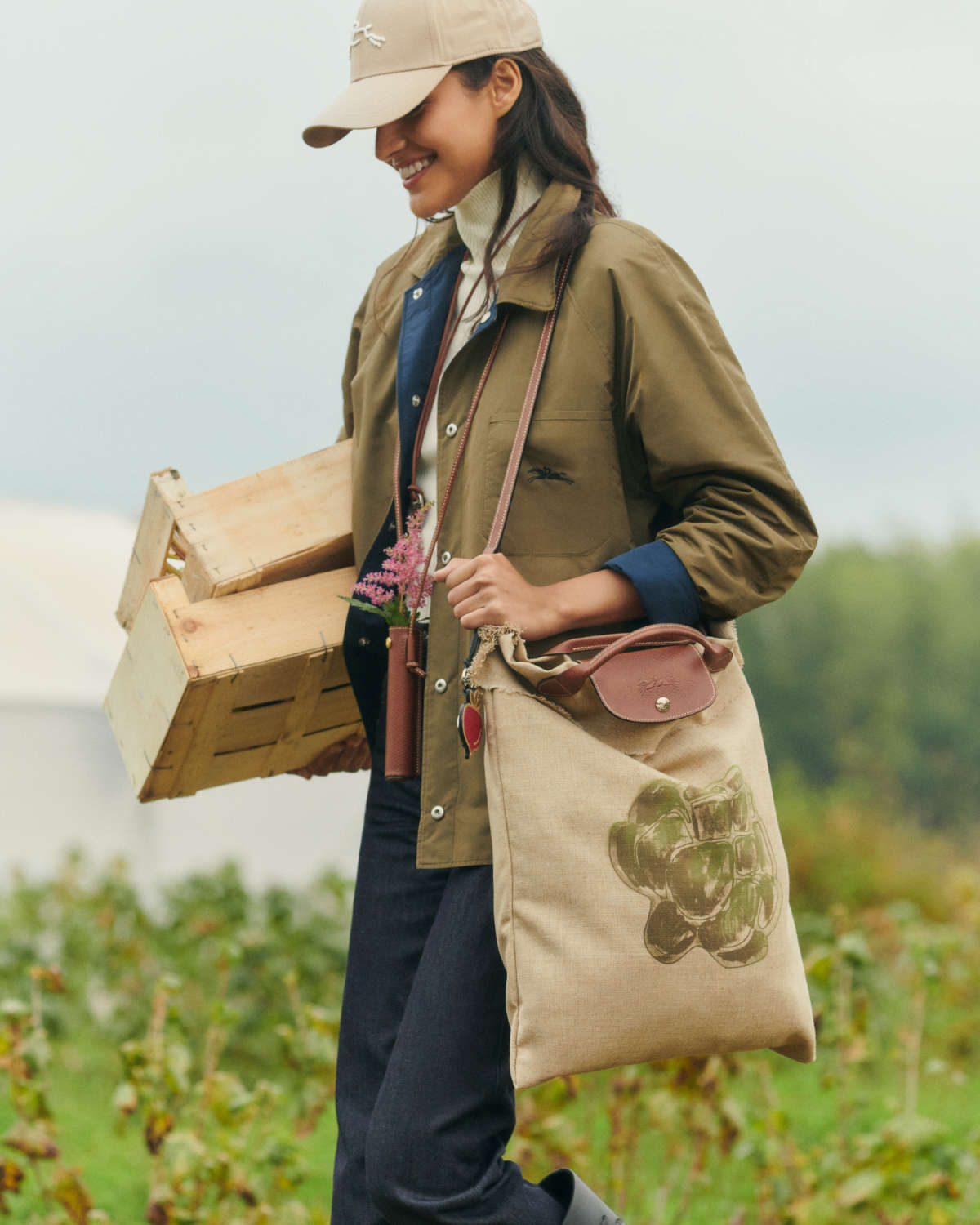 Longchamp Presents Its New Summer 2025 Ready-To-Wear Collection “Live Green!”