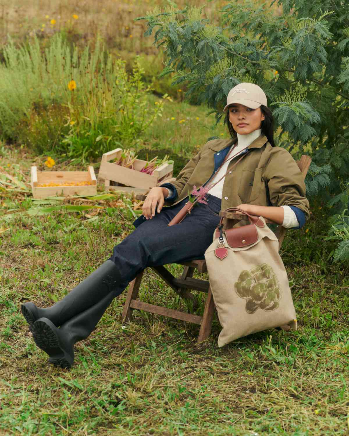 Longchamp Presents Its New Summer 2025 Ready-To-Wear Collection “Live Green!”