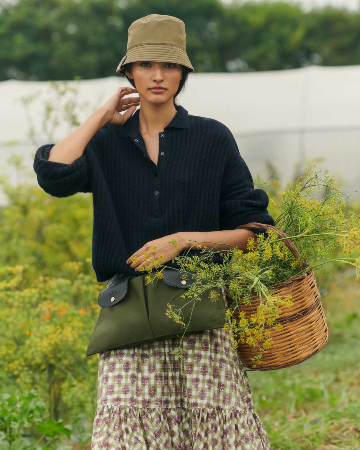 Longchamp Presents Its New Summer 2025 Ready-To-Wear Collection “Live Green!”