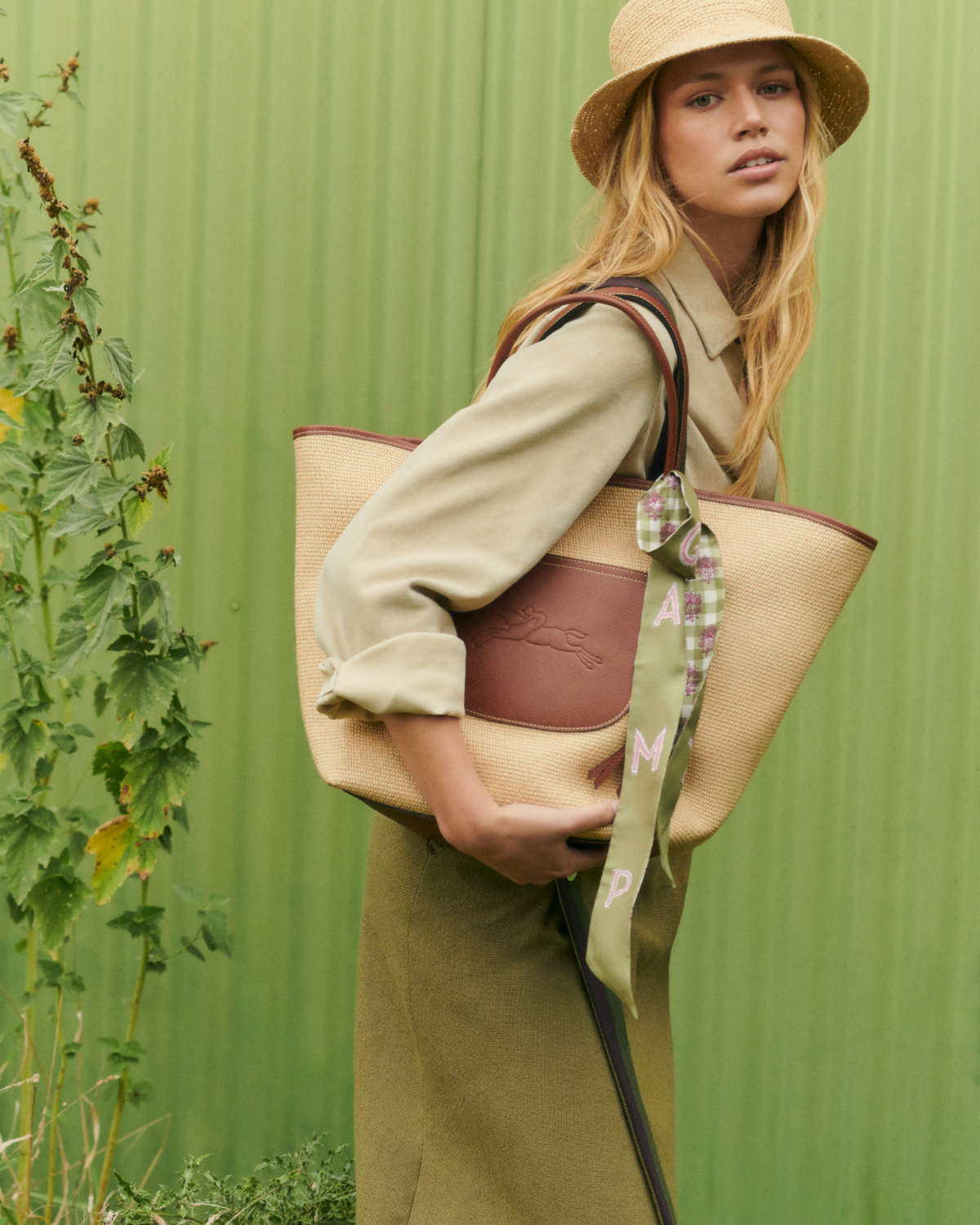 Longchamp Presents Its New Summer 2025 Ready-To-Wear Collection “Live Green!”