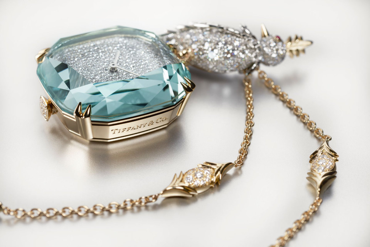 Tiffany & Co. Created An Exclusive Bird On A Rock-inspired Mechanical Pendant Only Watch