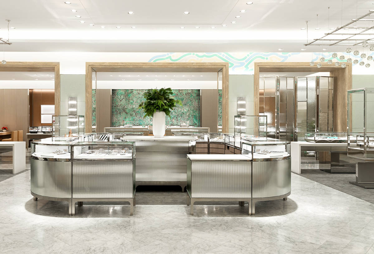 Tiffany & Co. Unveiled New Location and Redesigned Store at South Coast Plaza