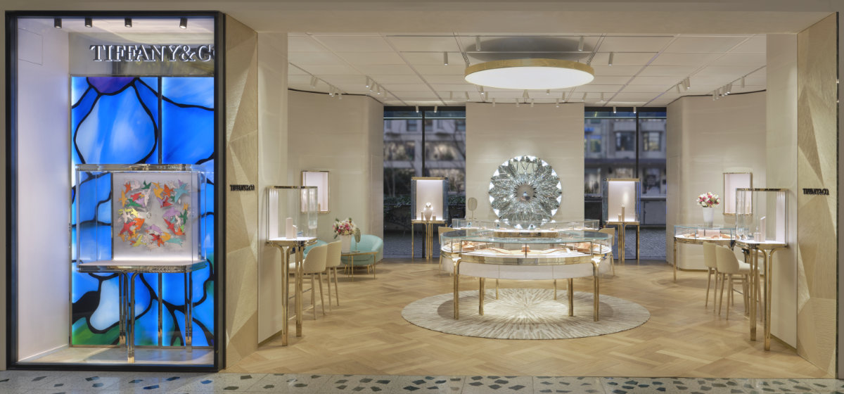 Tiffany & Co. Unveiled New Store At Globus Zurich Bahnhofstrasse