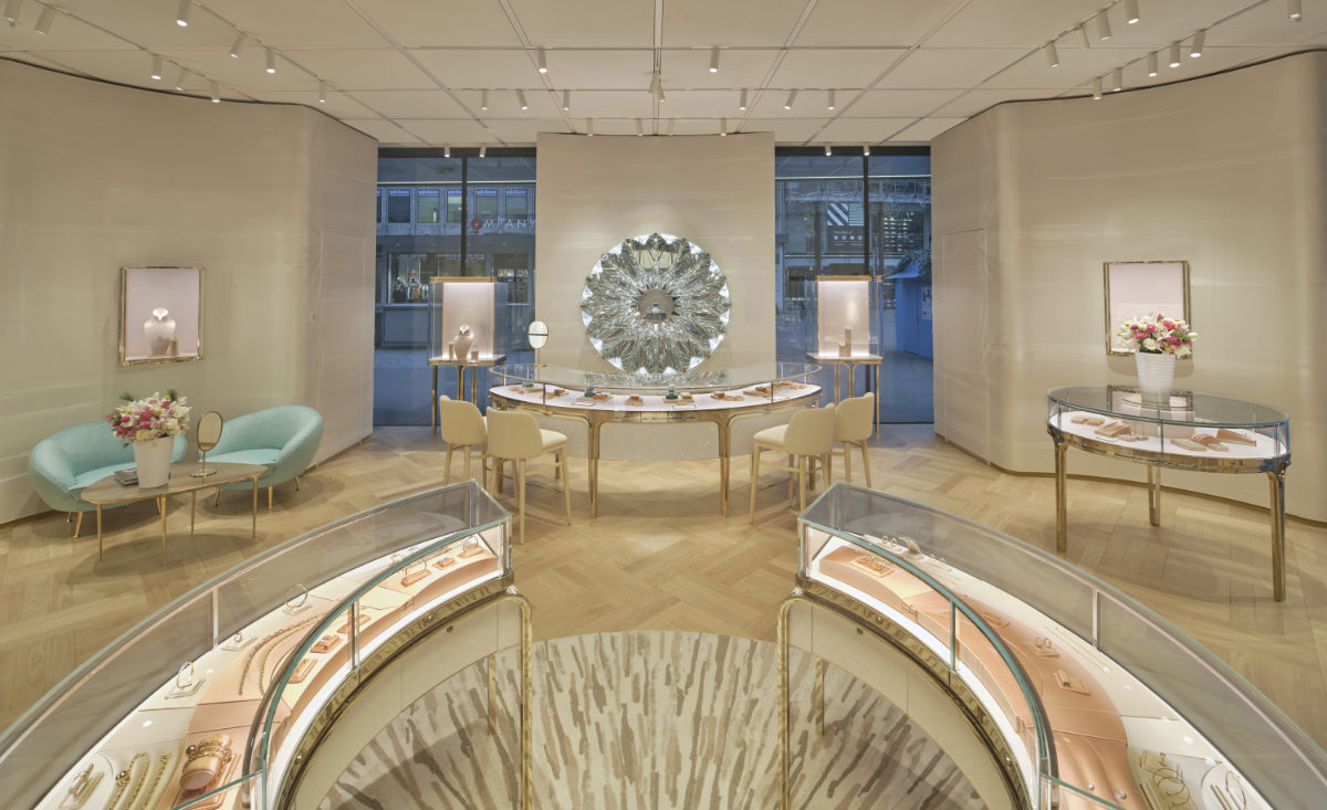 Tiffany & Co.: Tiffany & Co. Unveiled New Store At Globus Zurich  Bahnhofstrasse - Luxferity