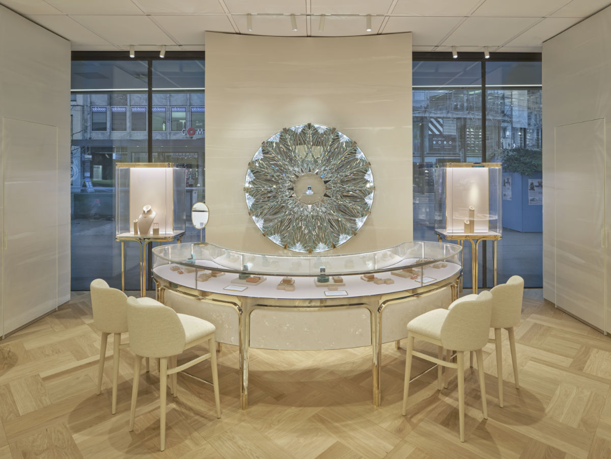 Tiffany & Co. Unveiled New Store At Globus Zurich Bahnhofstrasse