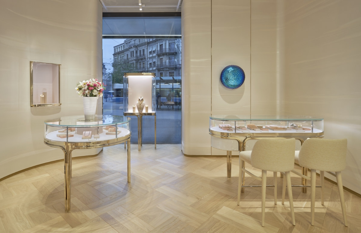 Tiffany & Co. Unveiled New Store At Globus Zurich Bahnhofstrasse