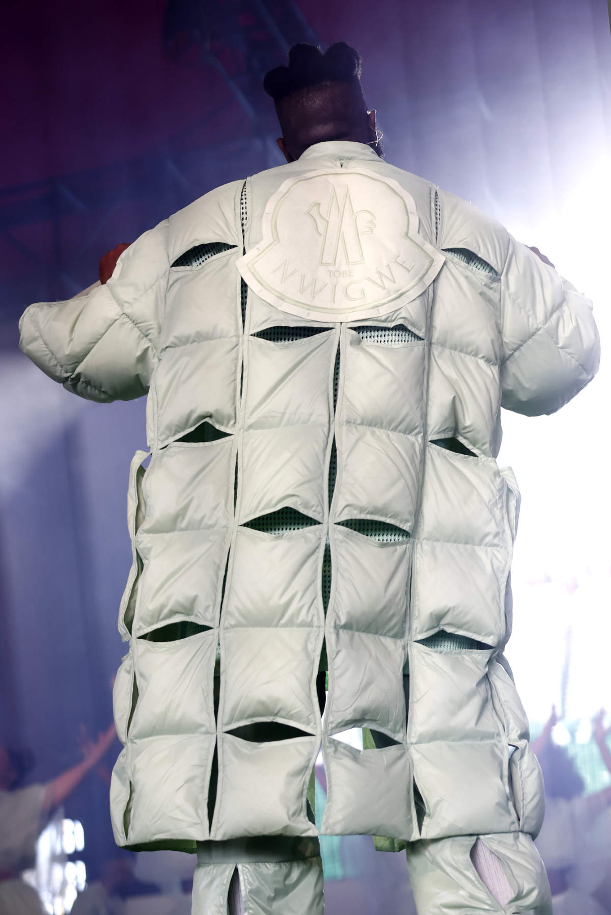 Tobe Nwigwe In Moncler At 2023 Coachella Music Festival