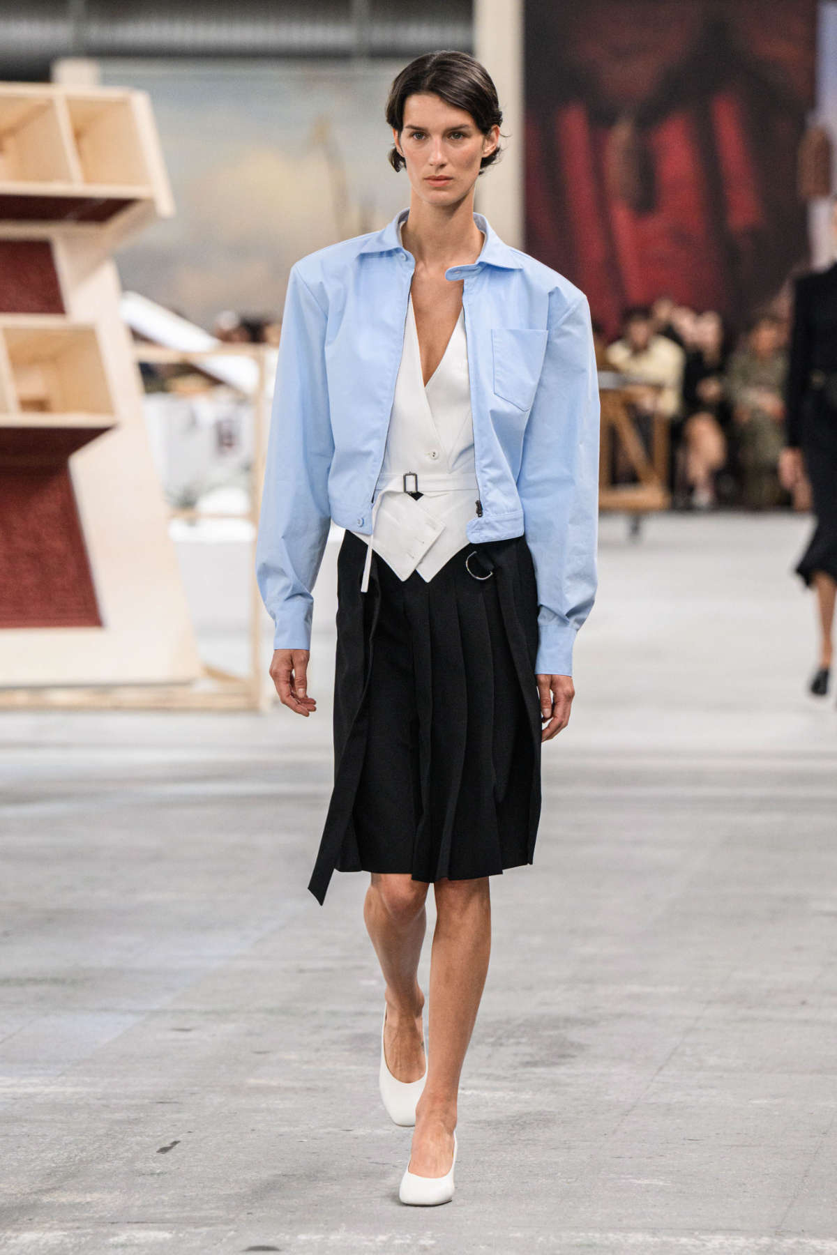Louis Vuitton Off-White Bubble Skirt Spring/Summer 2016 Cream ref