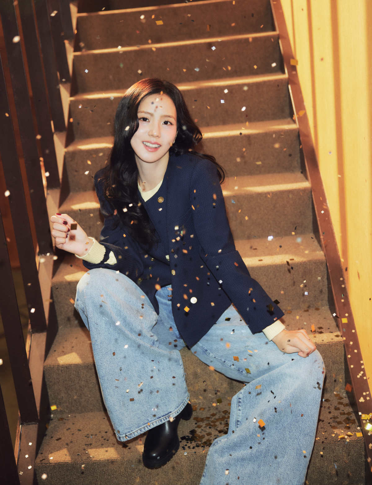 A Hilfiger Holiday: JISOO Embodies Festive Luxury In Tommy Hilfiger’s Holiday 2025 Campaign