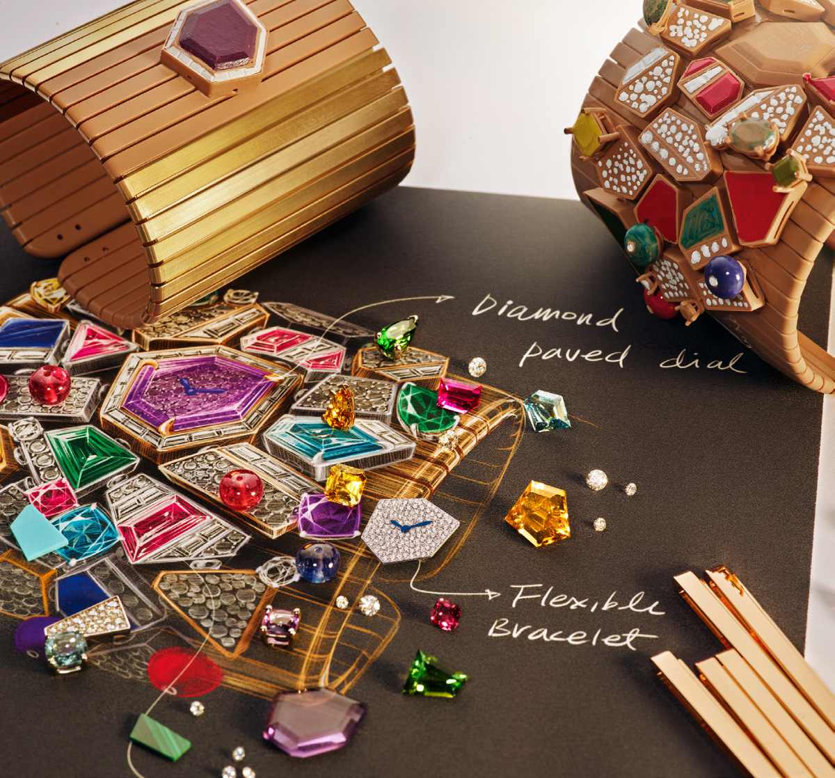 Bvlgari Unveils Its New High Jewelry And High-End Watches Polychroma
