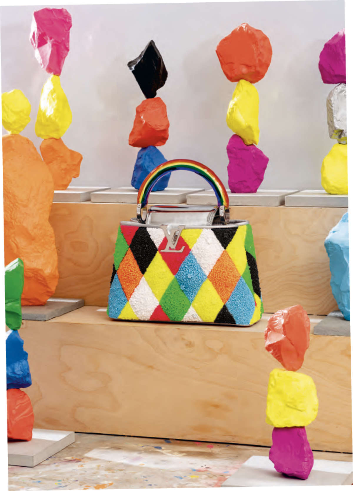 Louis Vuitton Unveils a Rainbow Bag for its 2022 Artycapucines