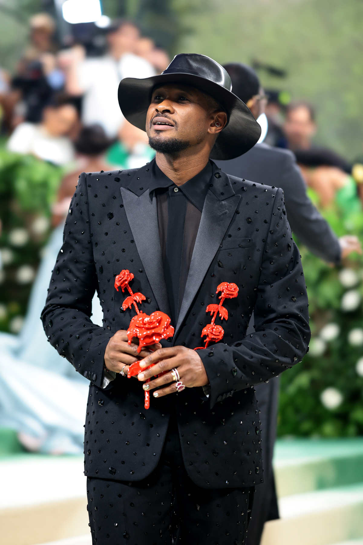 Usher In Alexander McQueen At The Met Gala