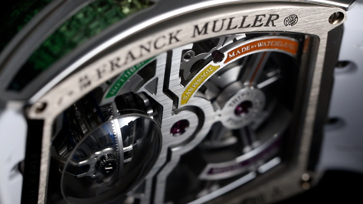 Franck Muller Reveals Its New Vanguard™ Revolution 3 Skeleton Rainbow Watch