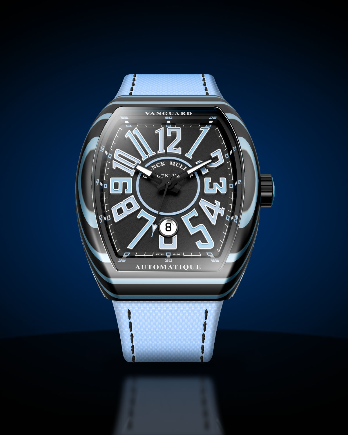Franck Muller Vanguard Wave Timepiece Exclusive For Latin America