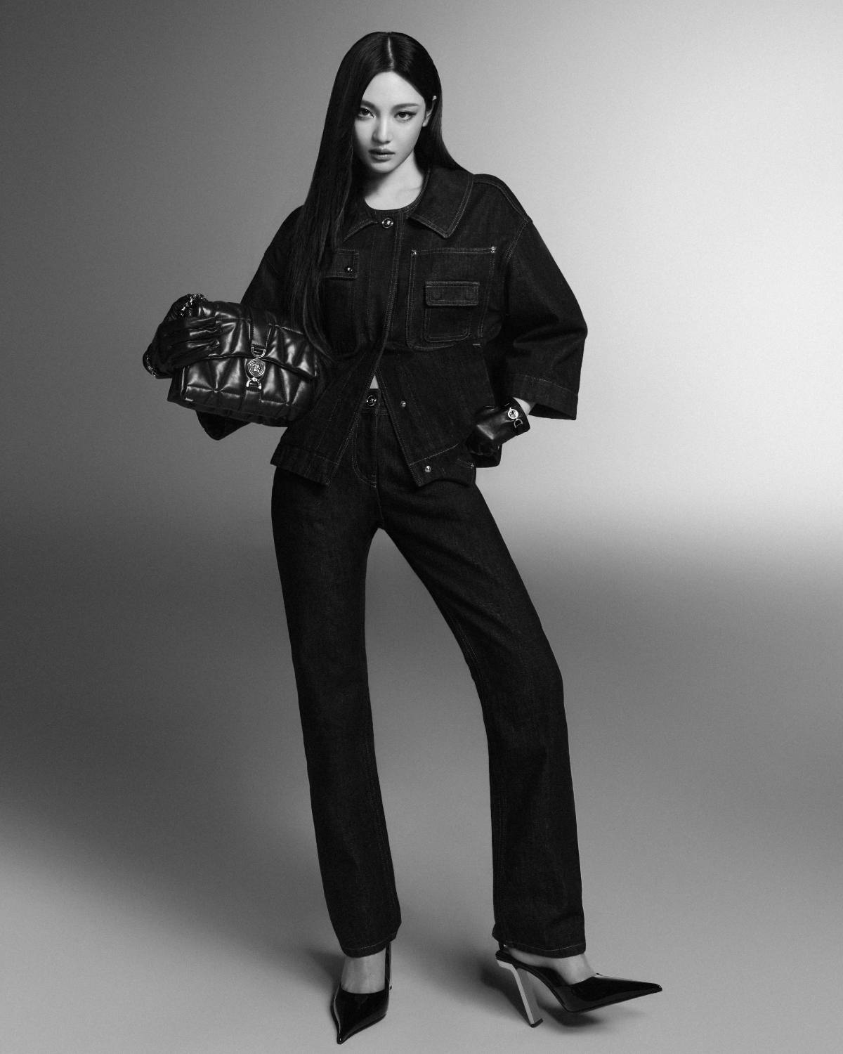 Versace Launches Its New Medusa 95 Kleio Bag Campaign Starring Ningning