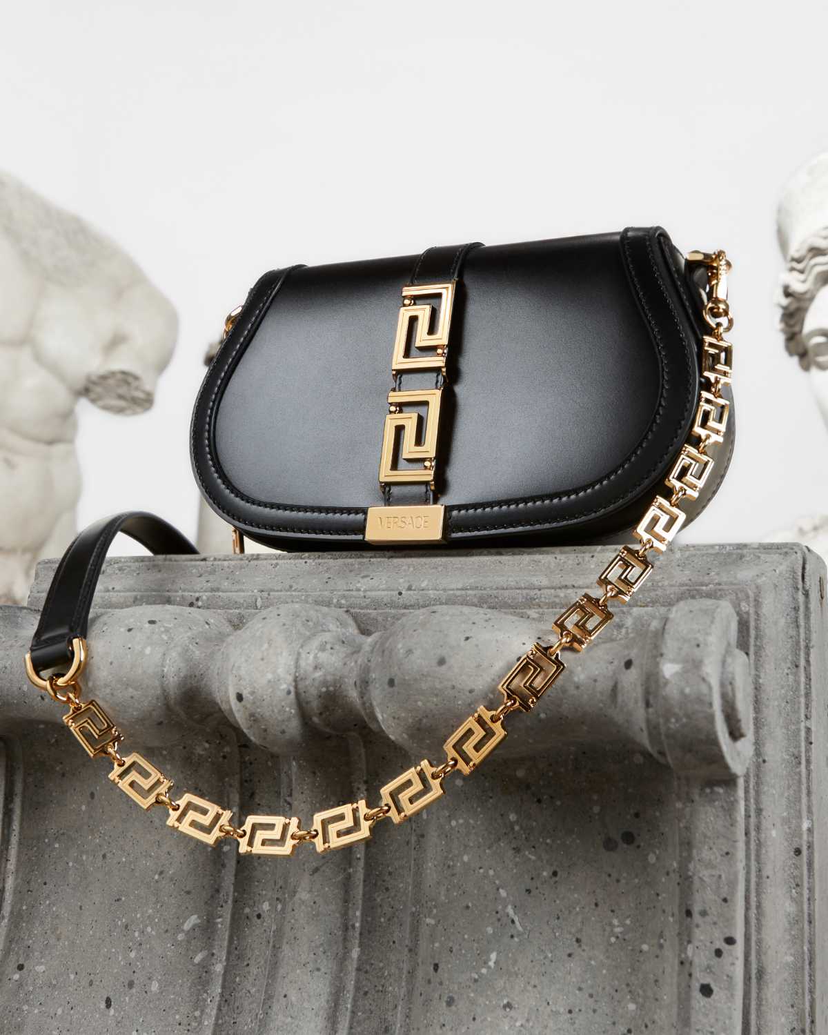 Versace: Versace Introduces A New Line Of Bags & Accessories: Greca Goddess  - Luxferity