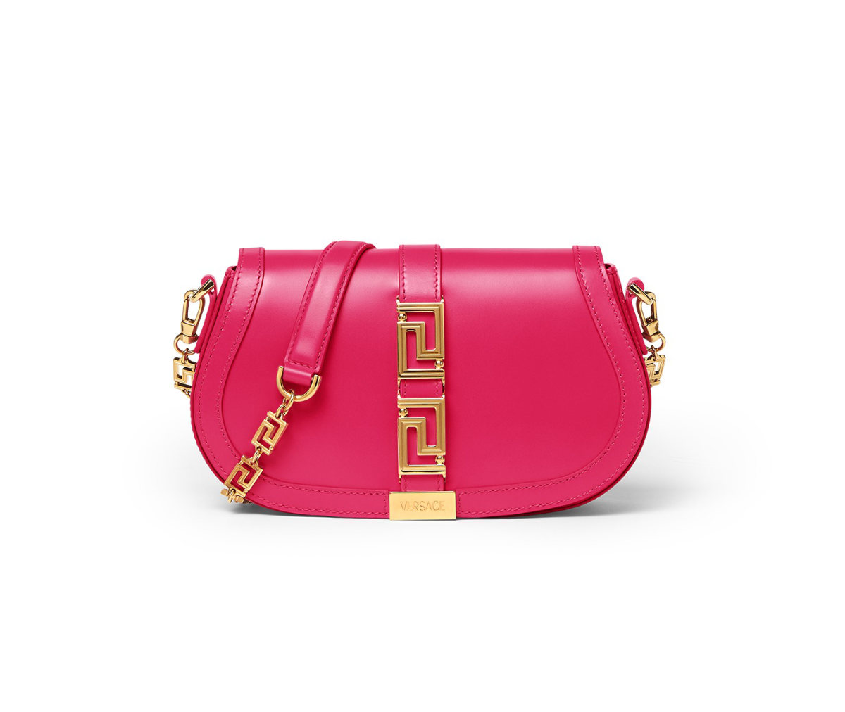 Versace Introduces A New Line Of Bags & Accessories: Greca Goddess