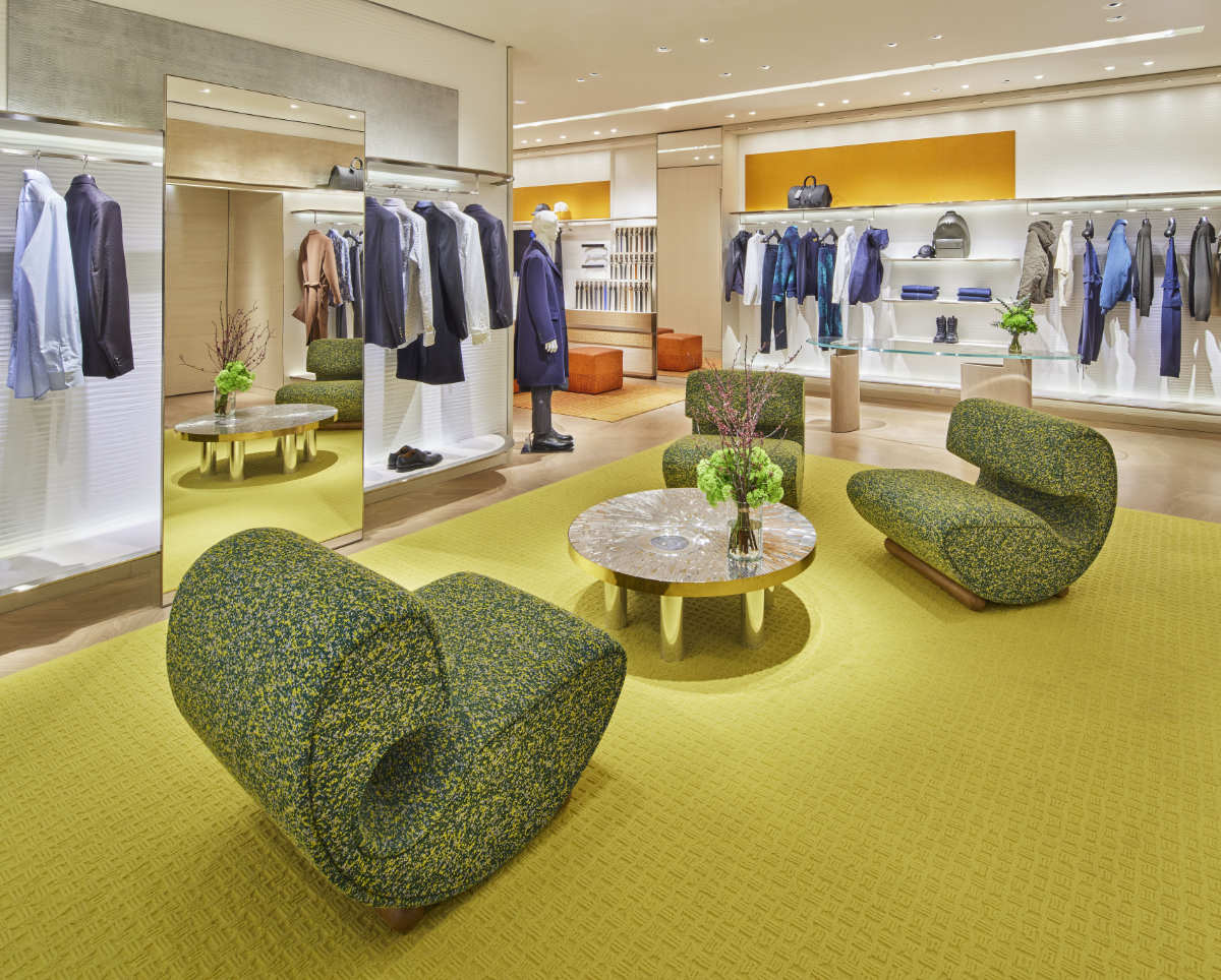 Louis Vuitton Luxury Shop in New Bond Street, London, United