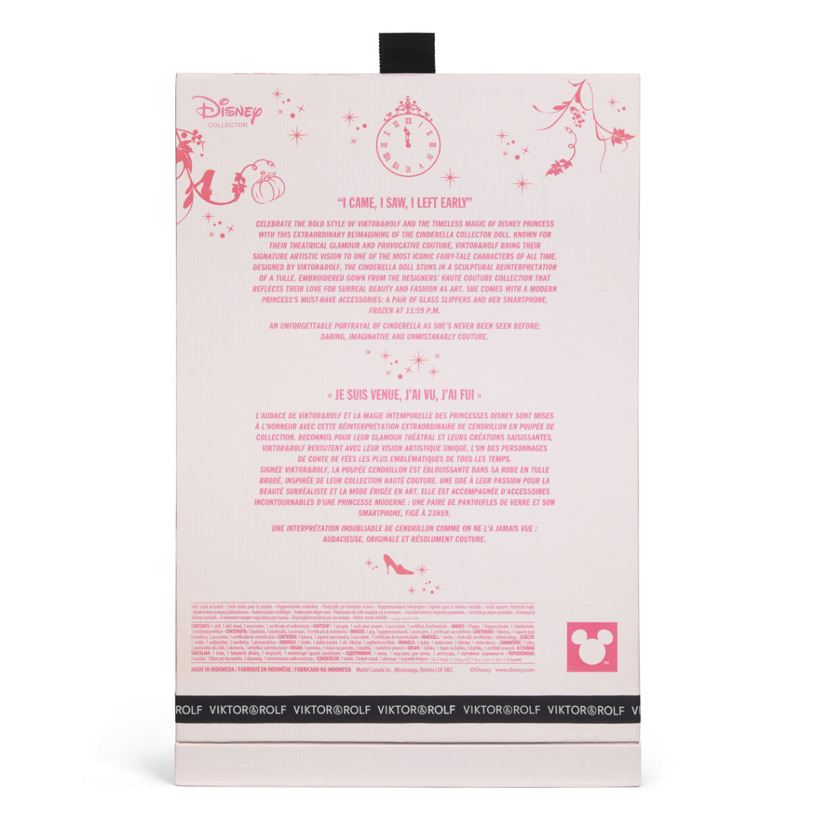 Viktor&Rolf x Disney Couture Cinderella Collector Doll Unveiled