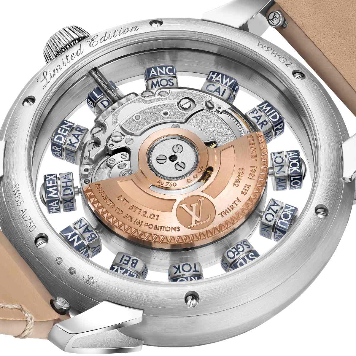 Louis Vuitton Introduces Its New Tambour Taiko Spin Time Watch