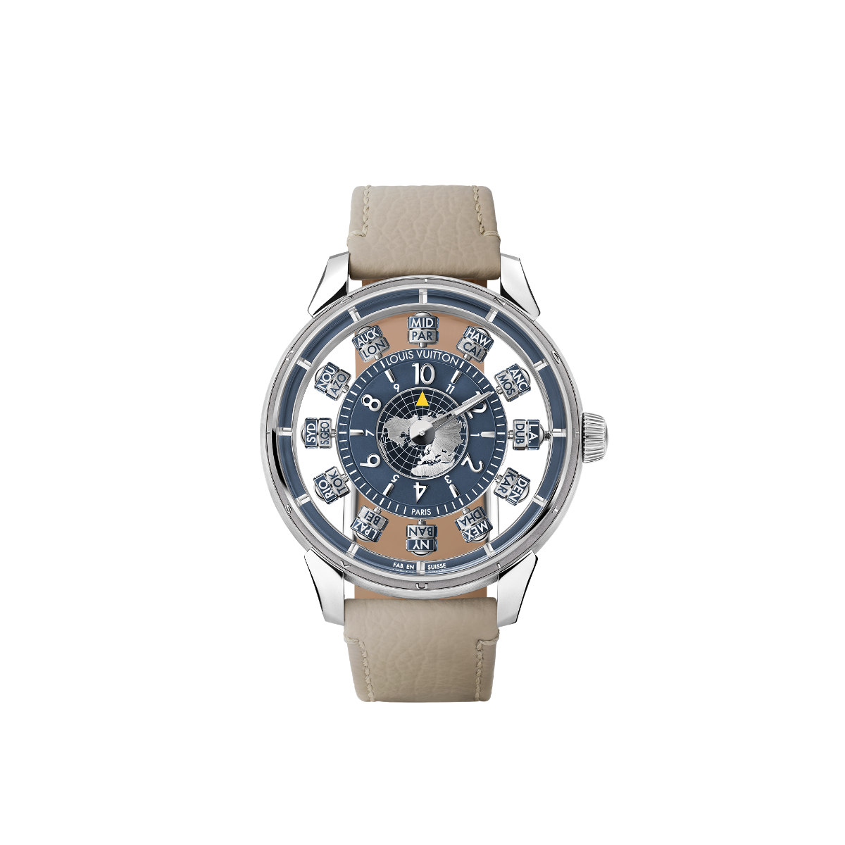 Louis Vuitton Introduces Its New Tambour Taiko Spin Time Watch