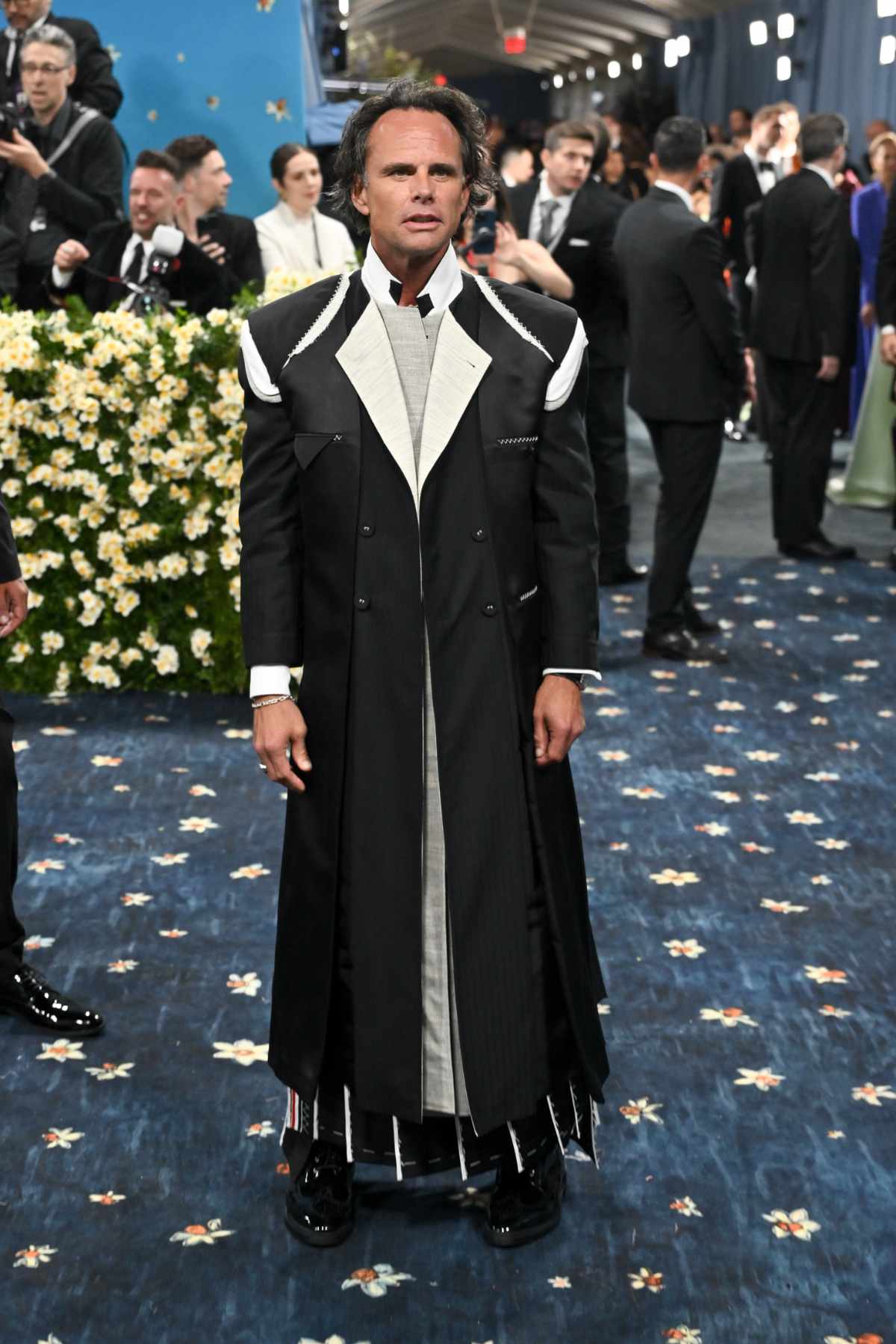 VIPs In Thom Browne At The 2025 MET Gala