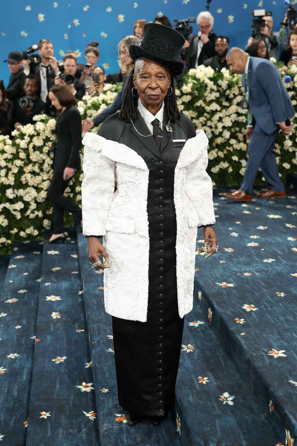 VIPs In Thom Browne At The 2025 MET Gala
