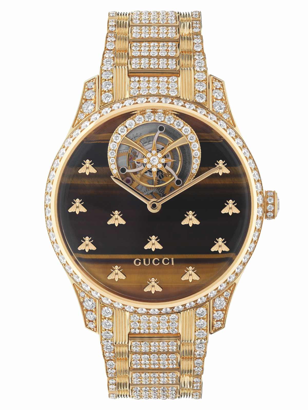 Buy Gucci G-Timeless Blue and Red Dial wth an Embroidered Bee Ladies Watch  YA1264061 - G-Timeless - Gucci - Watches Online at desertcartINDIA