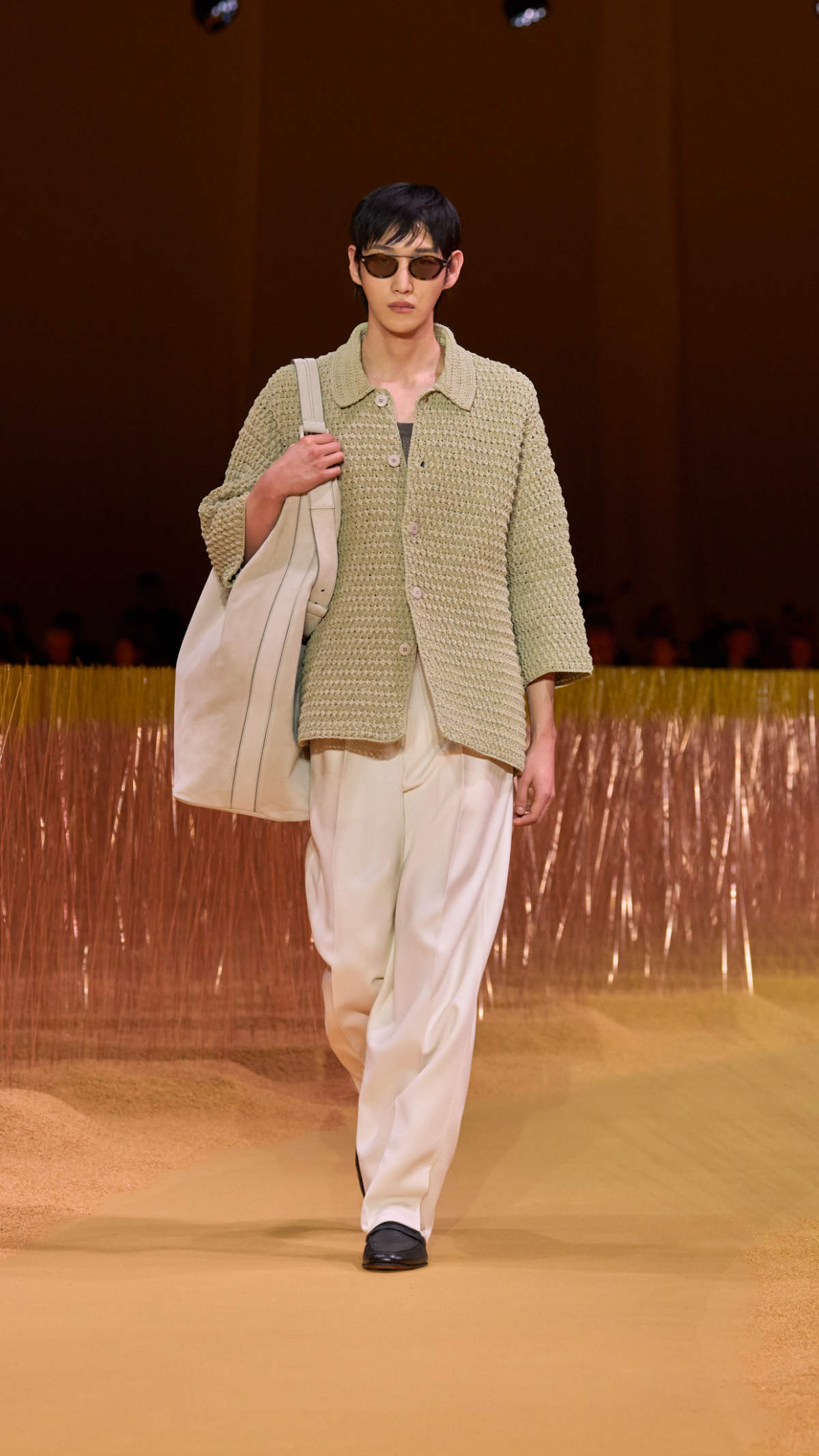 Zegna Presents Its New Summer 2025 Collection: Us, In The Oasi Of Linen