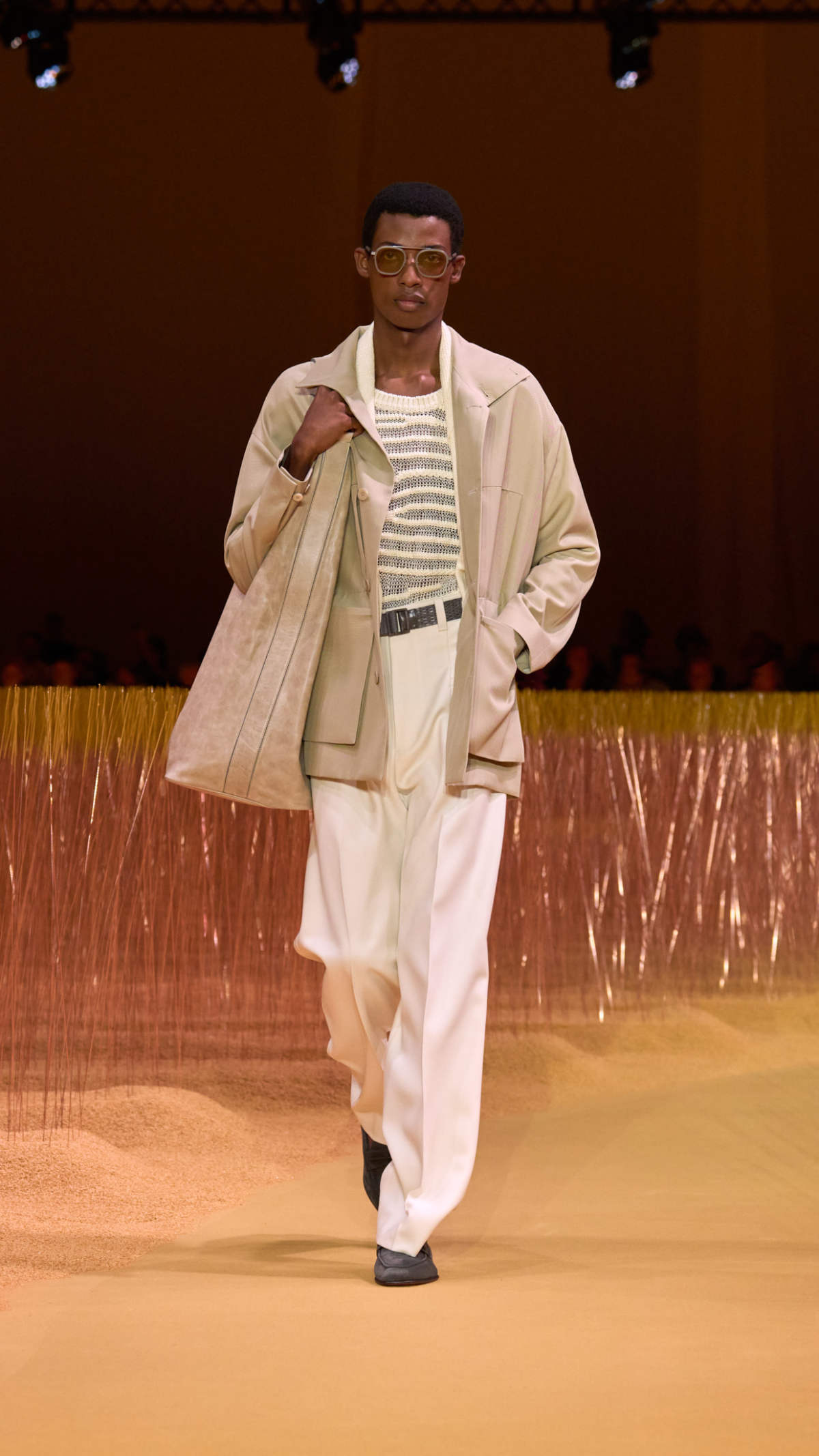 Zegna Presents Its New Summer 2025 Collection: Us, In The Oasi Of Linen