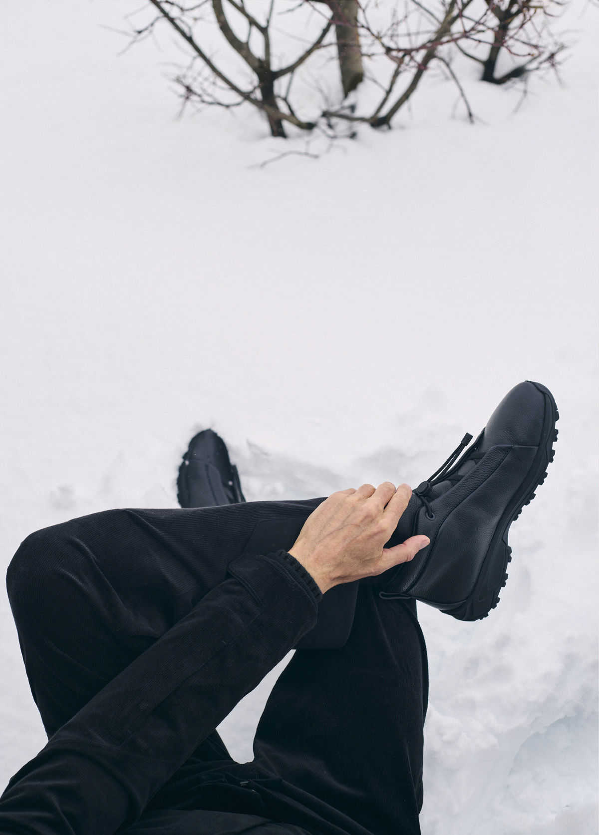 ZEGNA Winter 2025 With Mads Mikkelsen: Alpine Luxury Redefined