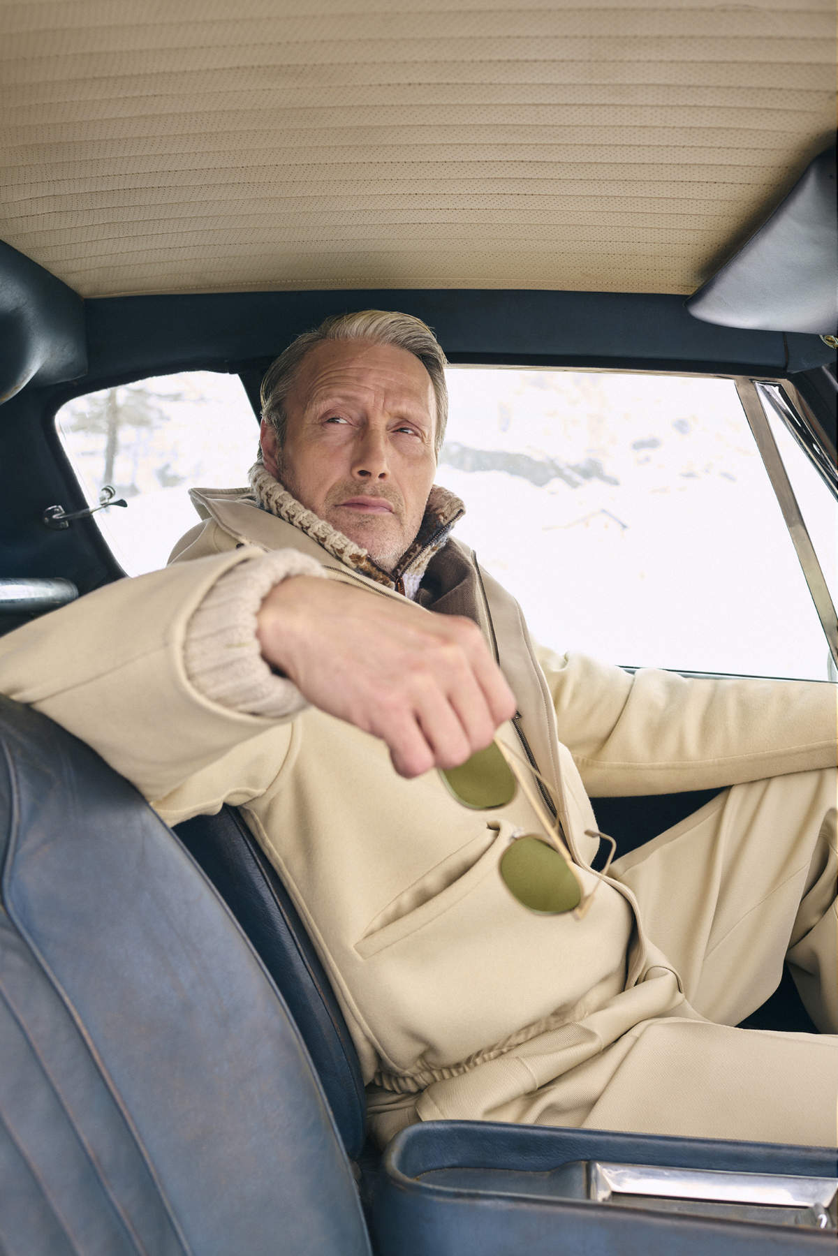 ZEGNA Winter 2025 With Mads Mikkelsen: Alpine Luxury Redefined